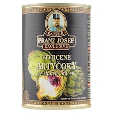 Franz Josef Kaiser Exclusive Artičoky štvrťky v slanom náleve 400 g
