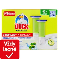 Duck Fresh Discs Čistič WC limetka náplň 2 x 36 ml (72 ml)