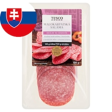 Tesco Malokarpatská saláma 100 g