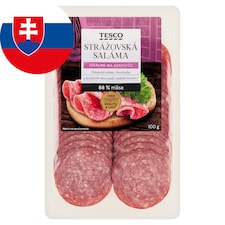 Tesco Strážovská saláma 100 g