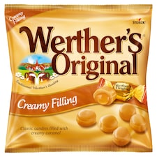 Werther's Original Smotanové furé s karamelovo-krémovou náplňou 80 g