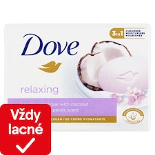 Dove Relaxing Kokosové mlieko a jazmín Krémová tableta 90 g