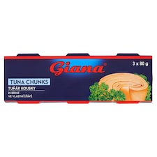 Giana Tuniak kúsky vo vlastnej šťave 3 x 80 g (240 g)