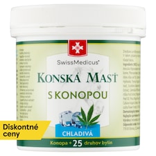 SwissMedicus Konská masť Chladivá s konopou 250 ml