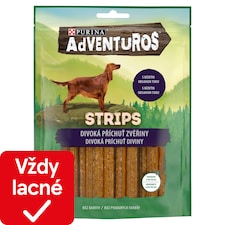 Adventuros Strips maškrty pre psov divina 90 g