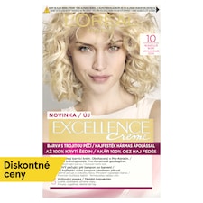 L'Oréal Paris Excellence Créme 10 , najsvetlejšia blond, 72 +48 +12 +60 ml