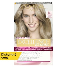 L'Oréal Paris Excellence Créme 8 .1 , blond svetlá popolavá, 72 +48 +12 +60 ml
