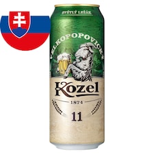 Velkopopovický Kozel 11 pivo výčapný ležiak svetlý 500 ml