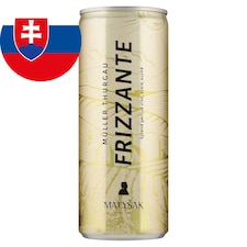 Matyšák Frizzante Müller Thurgau sýtené perlivé víno biele suché 250 ml