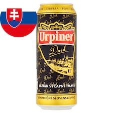 Urpiner Dark 11° ležiak výčapný tmavý 500 ml