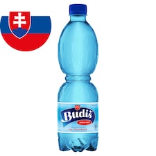 Budiš Prírodná minerálna voda perlivá 0,5 l