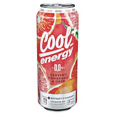 Cool Plus Energy červený pomaranč a grep 0,5 l