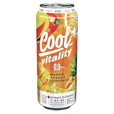 Cool Plus Vitality mango, ananás a pomaranč 0,5 l