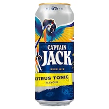 Captain Jack Citrus Tonic Flavour 500 ml