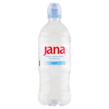 Jana Run prírodná minerálna voda nesýtená 0,75 l
