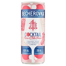 Becherovka Cocktail Rose & Elderflower 250 ml