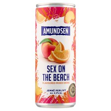 Amundsen Sex on the Beach miešaný alkoholický nápoj sýtený 250 ml