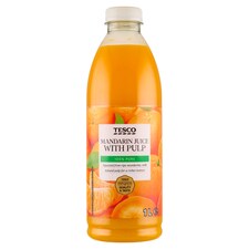 Tesco Mandarínková šťava s dužinou 1 l