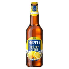 Birell 0.0 Sicilský citrón fľaša, nealko radler 0,5 l