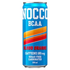 Nocco Blood Orange sýtený nápoj obohatený o BCAA 330 ml