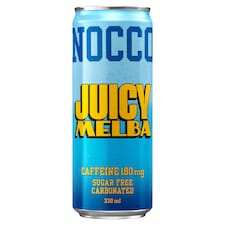 Nocco Juicy Melba sýtený nápoj obohatený o BCAA 330 ml