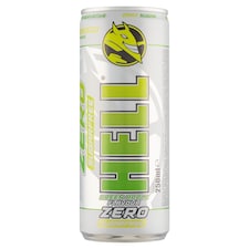 Hell Zero Green Apple sýtený nealkoholický nápoj 250 ml
