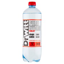 DrWitt Pure Hydro sýtený nealkoholický nápoj s pridanými minerálnymi látkami 750 ml