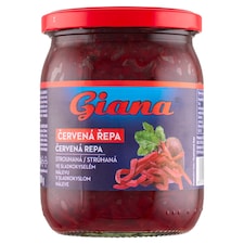 Giana Červená repa strúhaná v sladkokyslom náleve 480 g