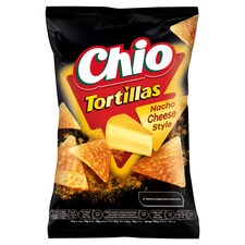 Chio Tortillas kukuričný snack s príchuťou syra 110 g