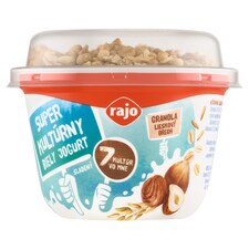 Jogurt Rajo Super kultúrny Granola Lieskový orech 160 g