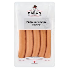 Baron Párky s príchuťou slaniny 250 g