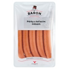 Baron Párky s teľacím mäsom 250 g