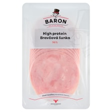 Baron High Protein bravčová šunka 96% 0,100 kg
