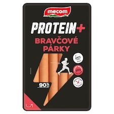 Mecom Protein Plus bravčové párky 220 g
