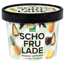 Oswald Schofrulade Hlbokozmrazené ananásy v horkej čokoláde 130 g