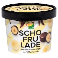 Oswald Schofrulade hlbokozmrazené banány v mliečnej čokoláde 130 g
