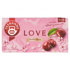 Teekanne Love Cherry Dream ovocno-bylinný čaj s príchuťou čerešne 20 x 2,25 g (45 g)