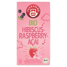 Teekanne Bio Hibiscus-Raspberry Açai ovocno-bylinný čaj 18 x 2,0 g (36 g)