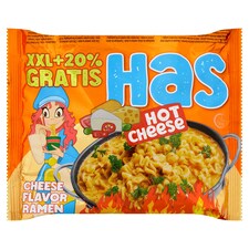 Has Instantné rezance s príchuťou pikantného syra 120 g