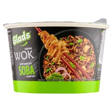 Glads Instantné rezance wok s omáčkou na spôsob soba 95 g