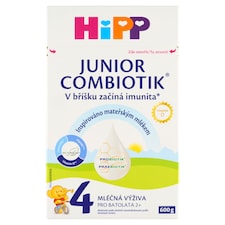 HiPP Combiotik Junior 4 mliečna výživa pre malé deti od 2 rokov v prášku 600 g
