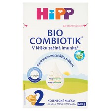 HiPP Combiotik 2 bio následná mliečna dojčenská výživa od uk. 6. mesiaca 600 g
