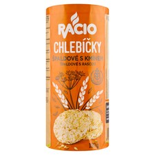 Racio Špaldové chlebíčky s rascou a soľou 130 g