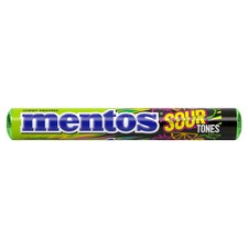 Mentos Sour Tones cukríky s kyslou ovocnou príchuťou 14 ks 37,5 g