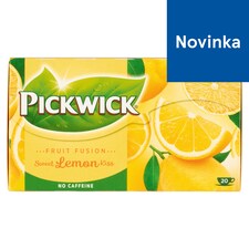 Pickwick Fruit Fusion Sweet Lemon Kiss ovocný čaj aromatizovaný s citrusovým oplodím 20 x 2 g (40 g)