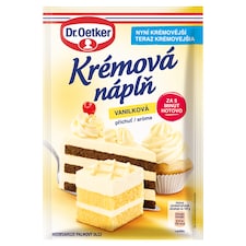 Dr. Oetker Krémová náplň vanilková aróma v prášku 65 g
