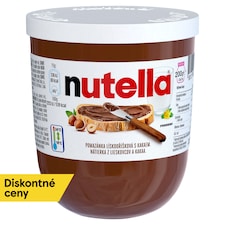 Nutella Nátierka s lieskovými orieškami a kakaom 200 g