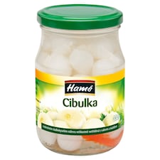 Hamé Cibuľka v korenenom sladkokyslom náleve s cukrom a sladidlom 330 g