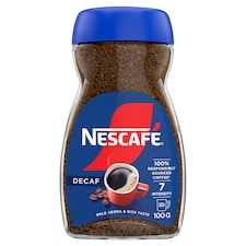 NESCAFÉ DECAF, instantná káva bez kofeínu, 100 g