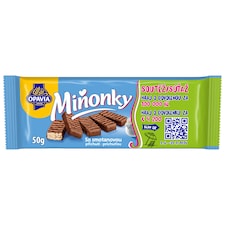Opavia Miňonky Smotanové oplátky 50 g